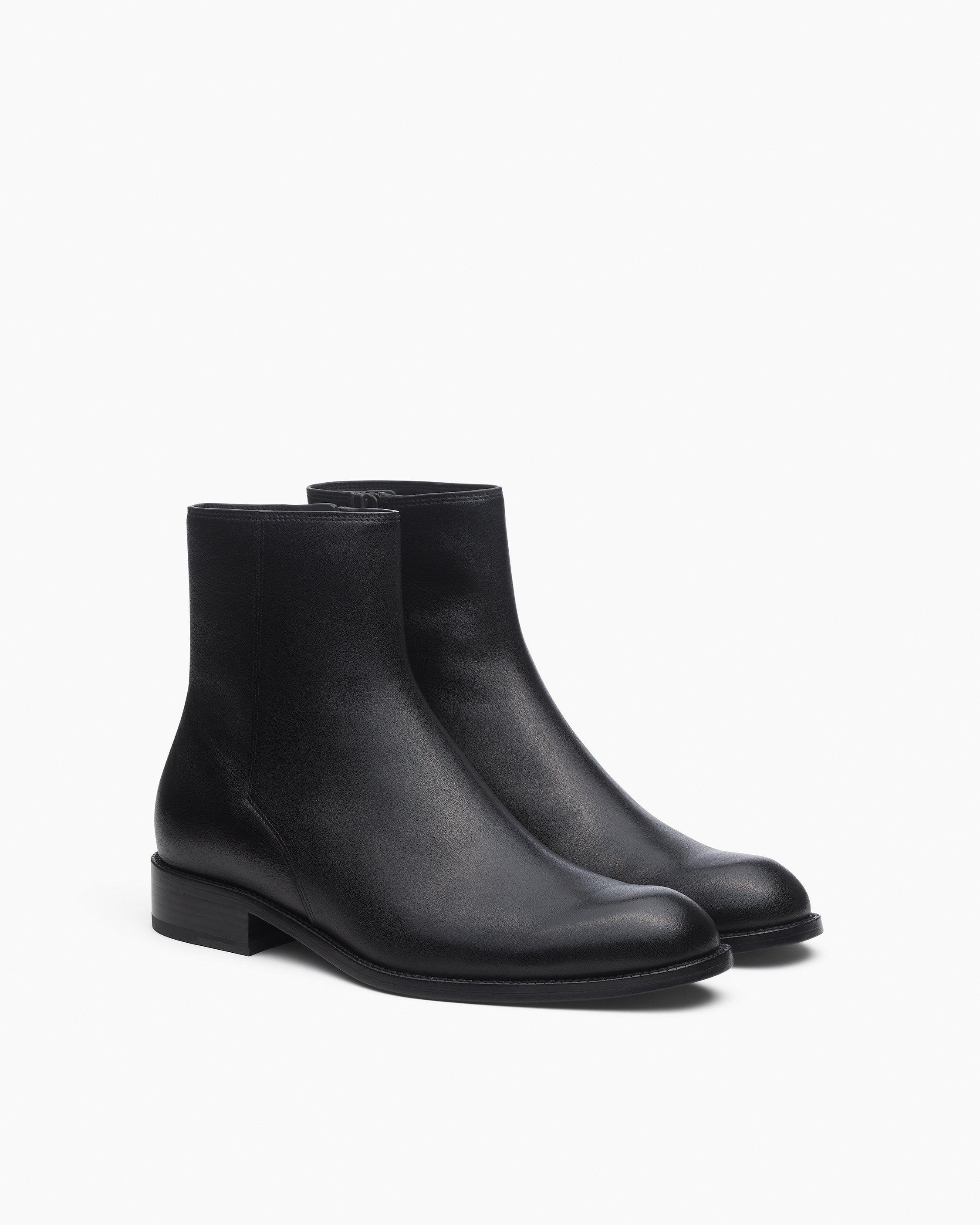 Angelo Leather Ankle Boots - 3