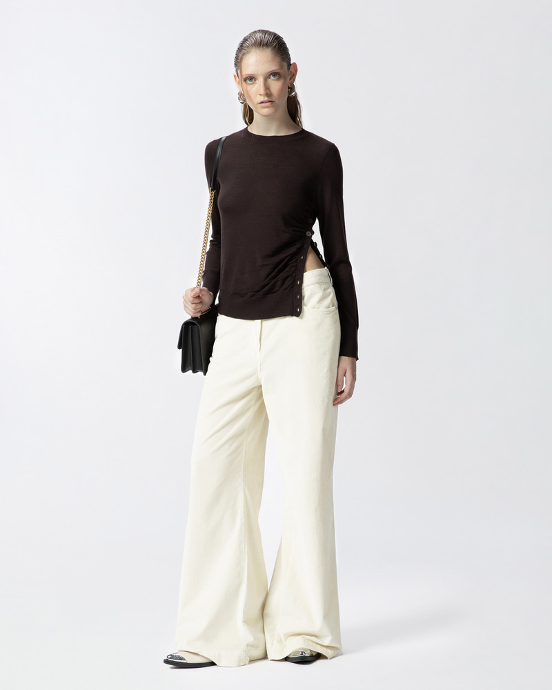 PINKO CORDUROY PALAZZO TROUSERS outlook