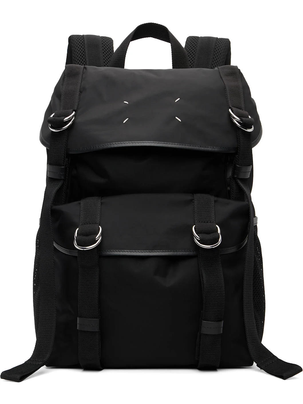 Black High Tech Medium Backpack - 1