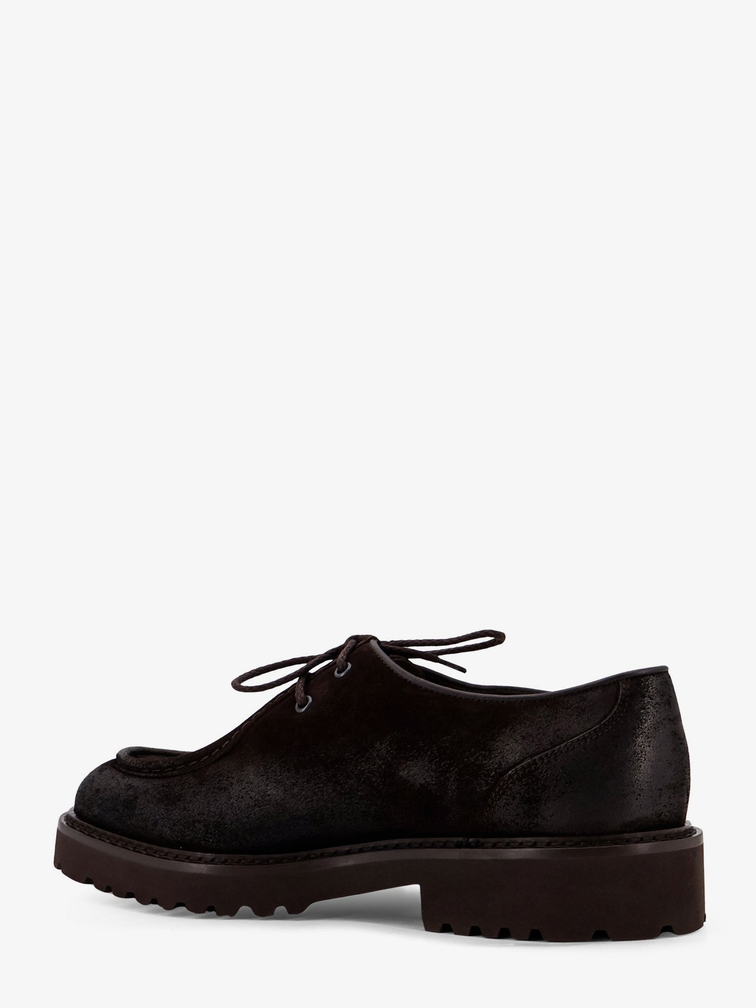 DOUCAL'S - Doucal'S Commander Suede Lace Up Shoes - 3