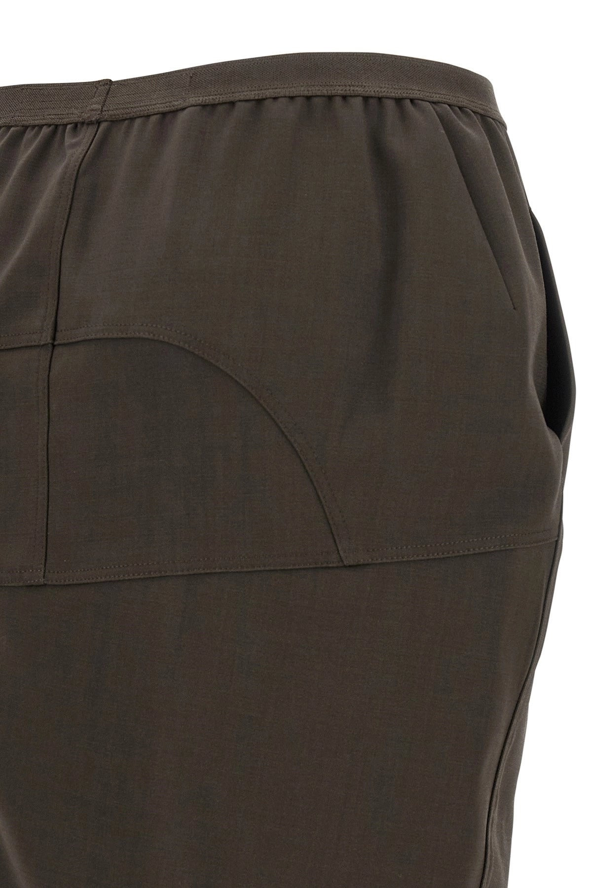 Rick Owens Women 'Soft Pillar Long' Skirt - 4