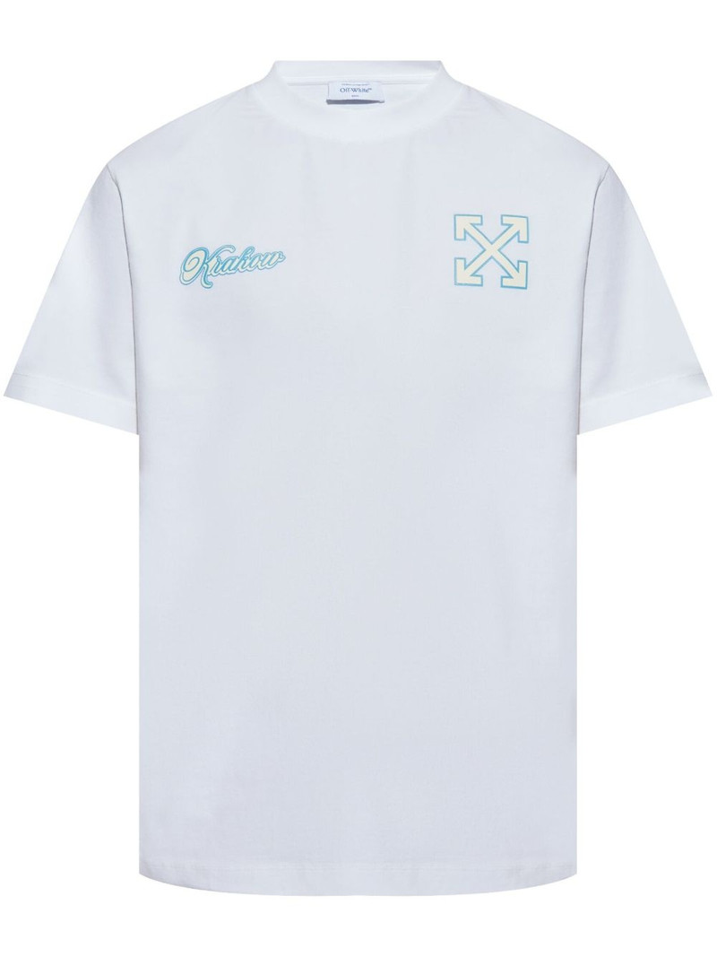 logo-print T-shirt 1