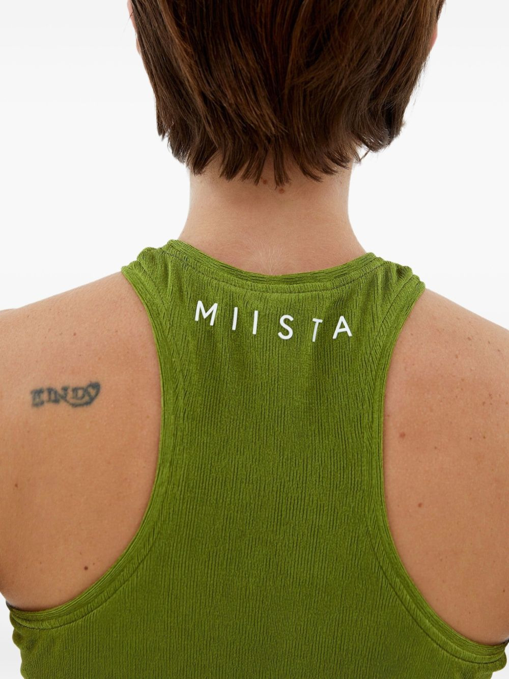 racer-back tank top - 3