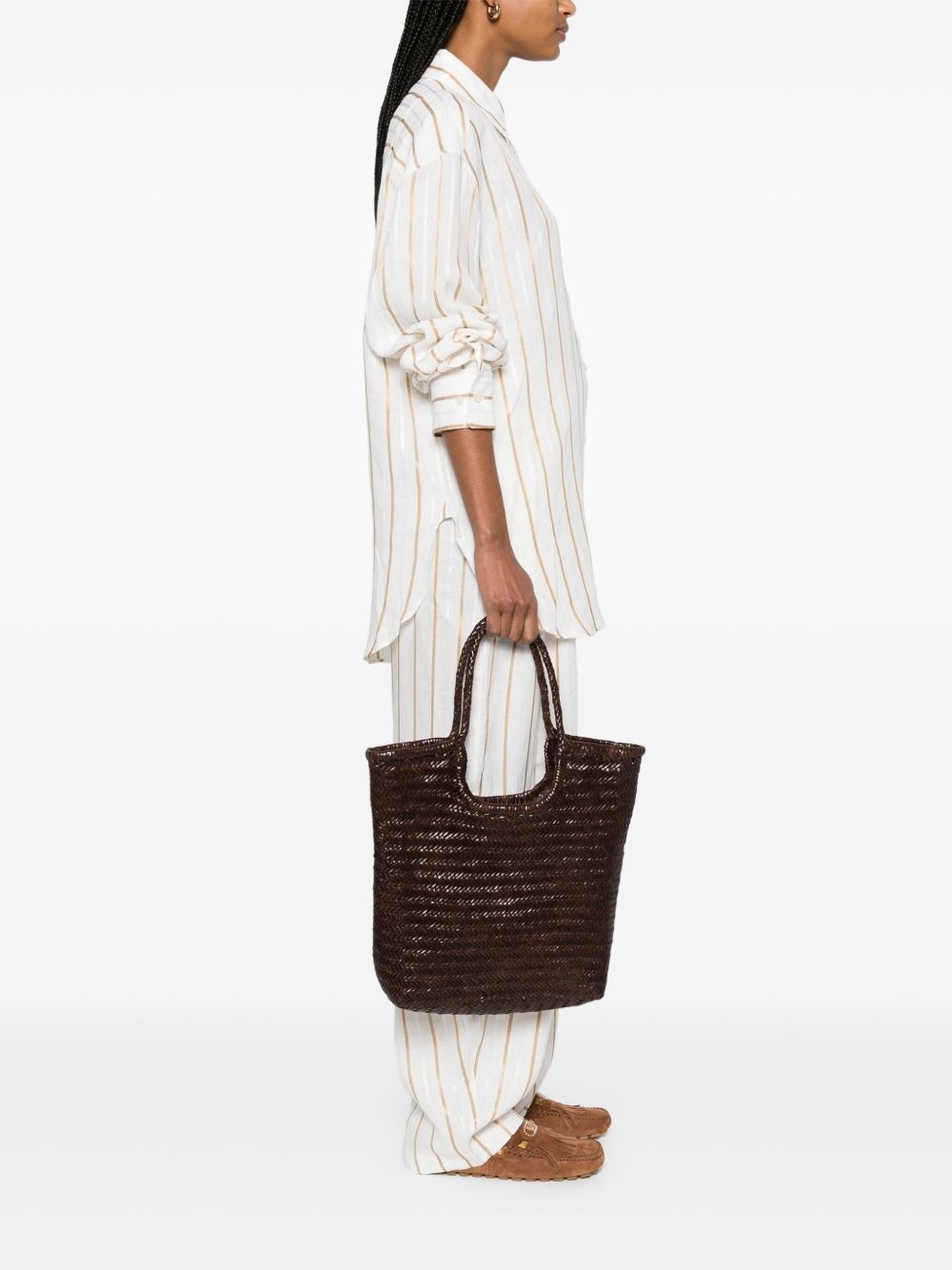 Diagonal Triple Jump tote bag - 2