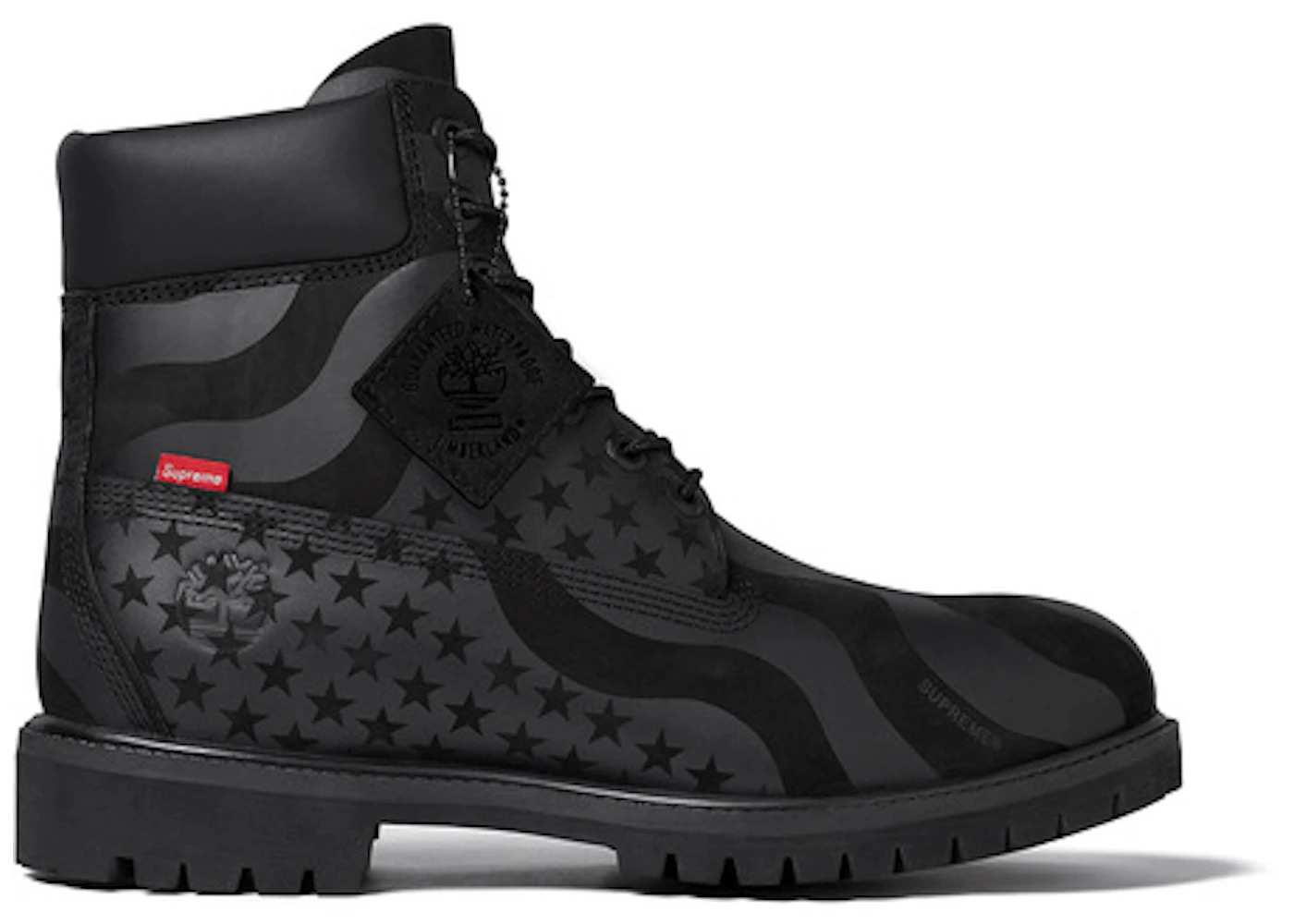 Timberland 6" Boot Supreme Stars & Stripes Black - 1