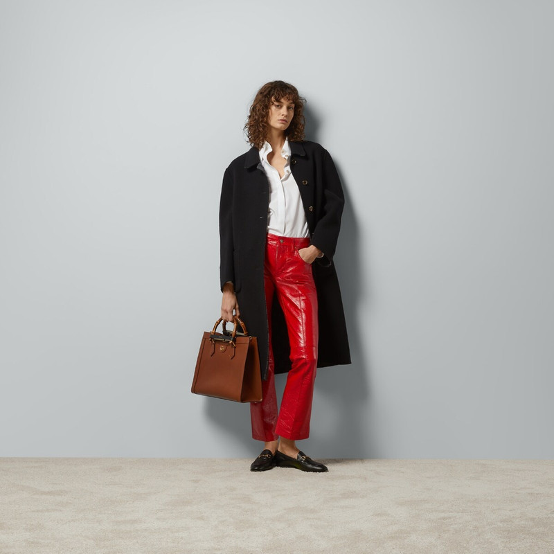 GUCCI Reversible GG wool coat outlook