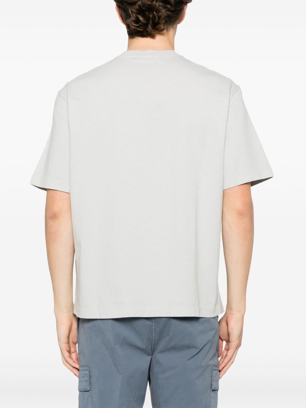 jersey-texture T-shirt - 3