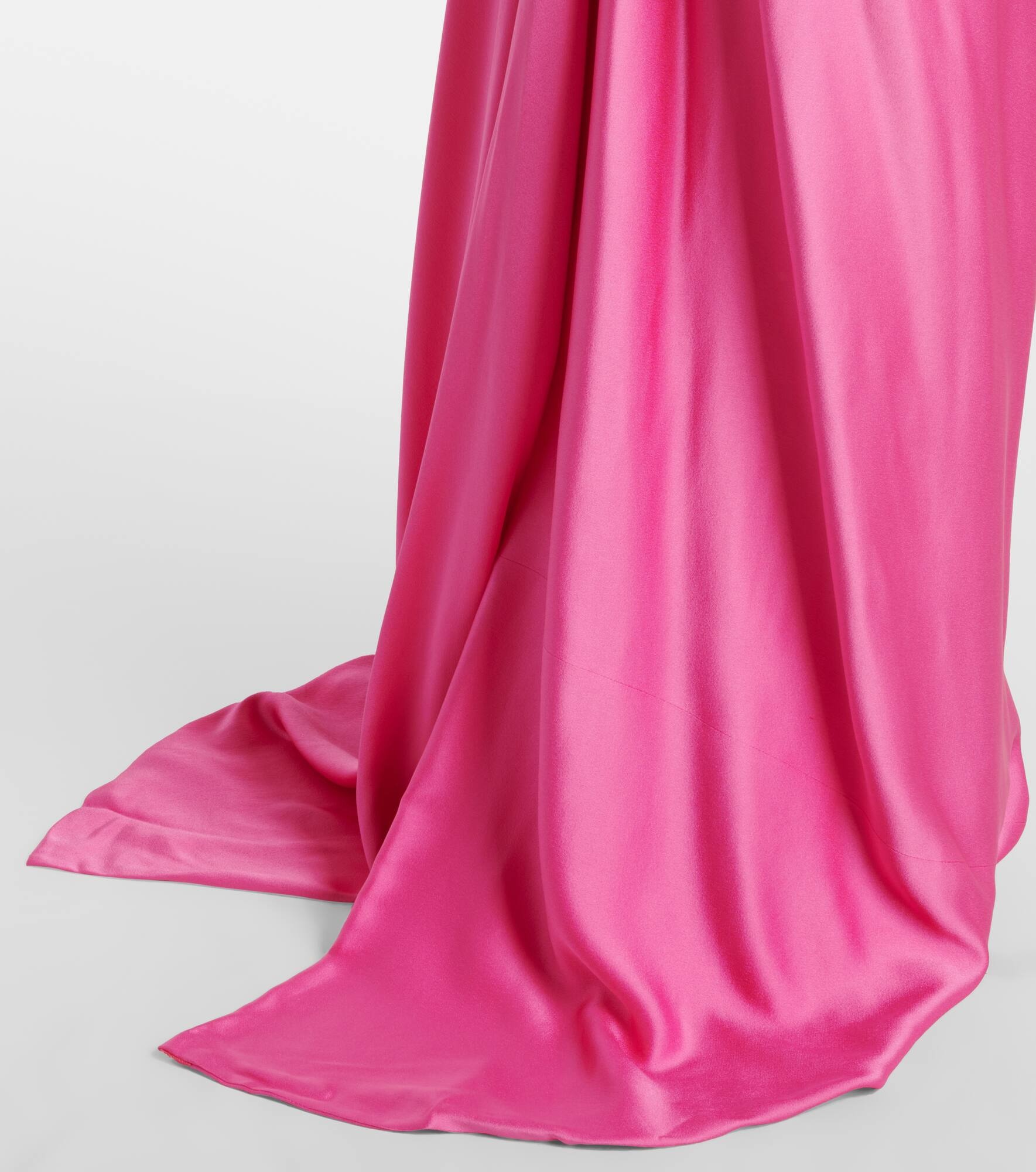 Galaxyno strapless satin corset gown - 5