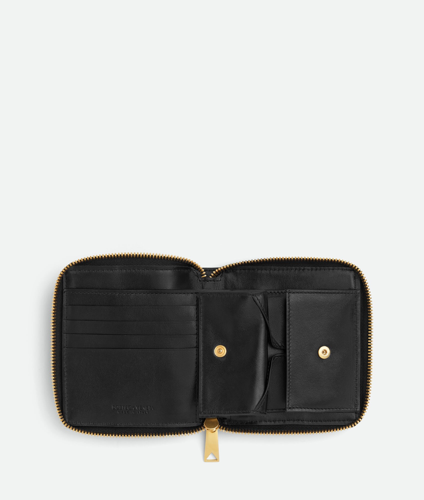 Small Cassette Compact Zip Around Wallet - 5
