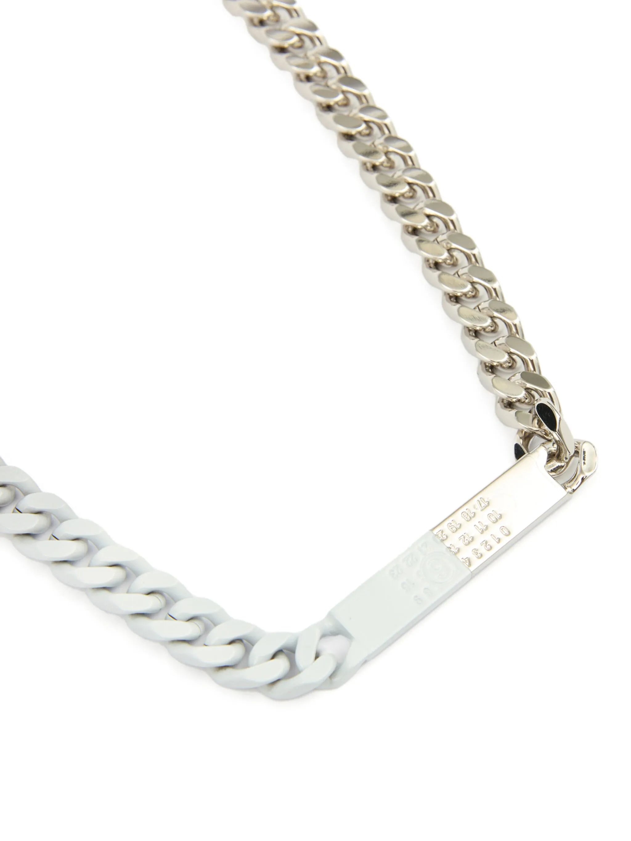 Numbers-motif Necklace - 2