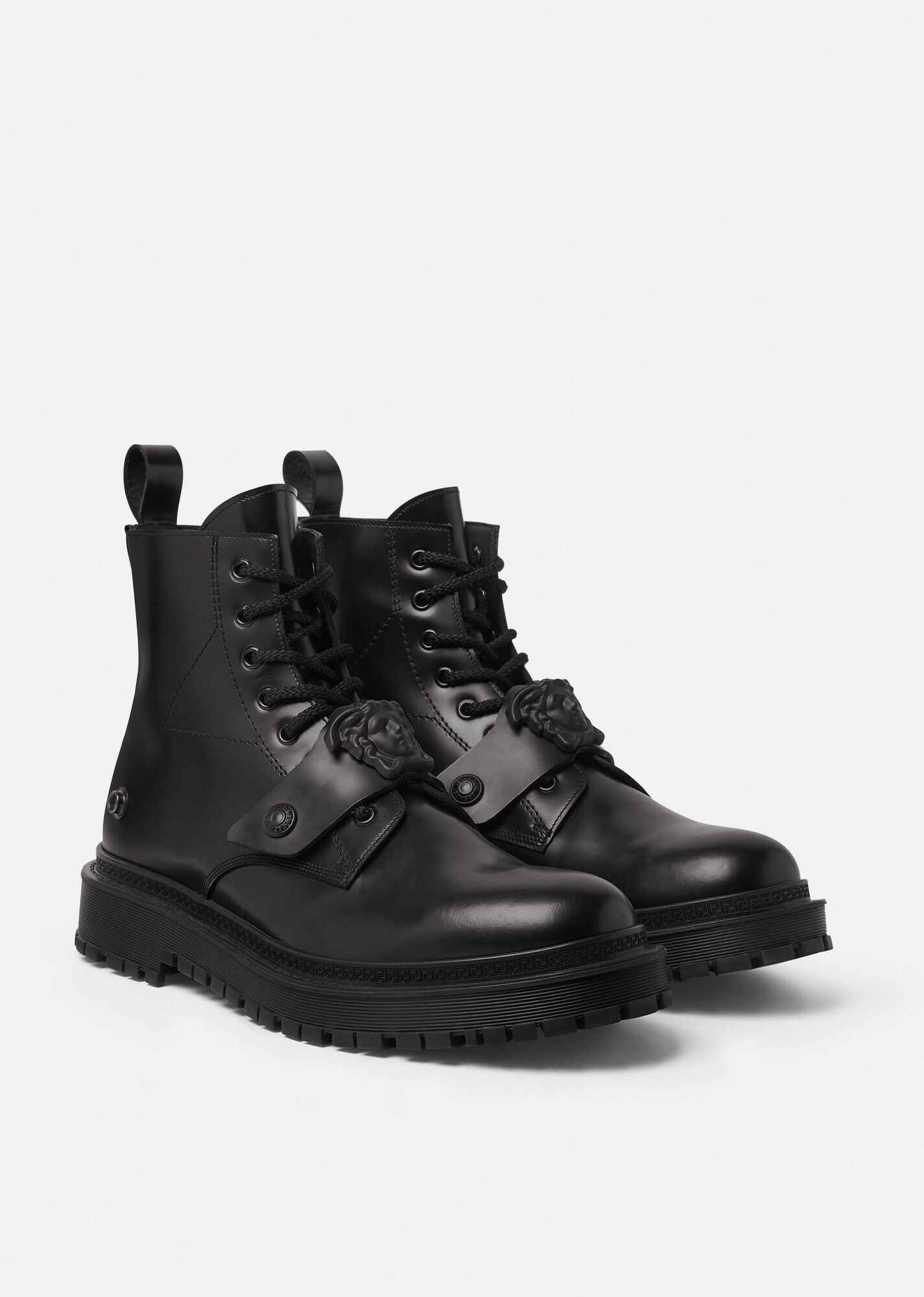 Medusa Lace-up Boots - 4