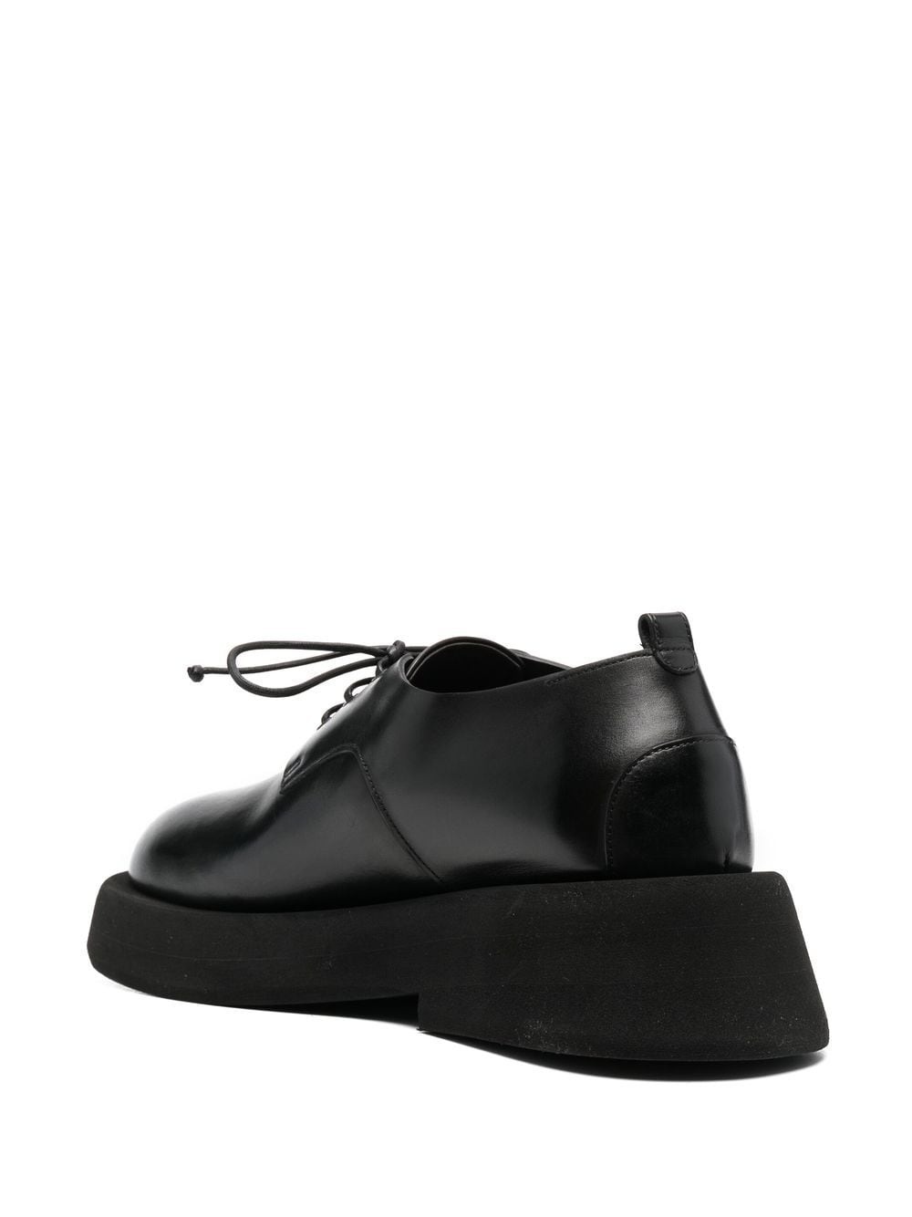 lace-up leather derby shoes - 3