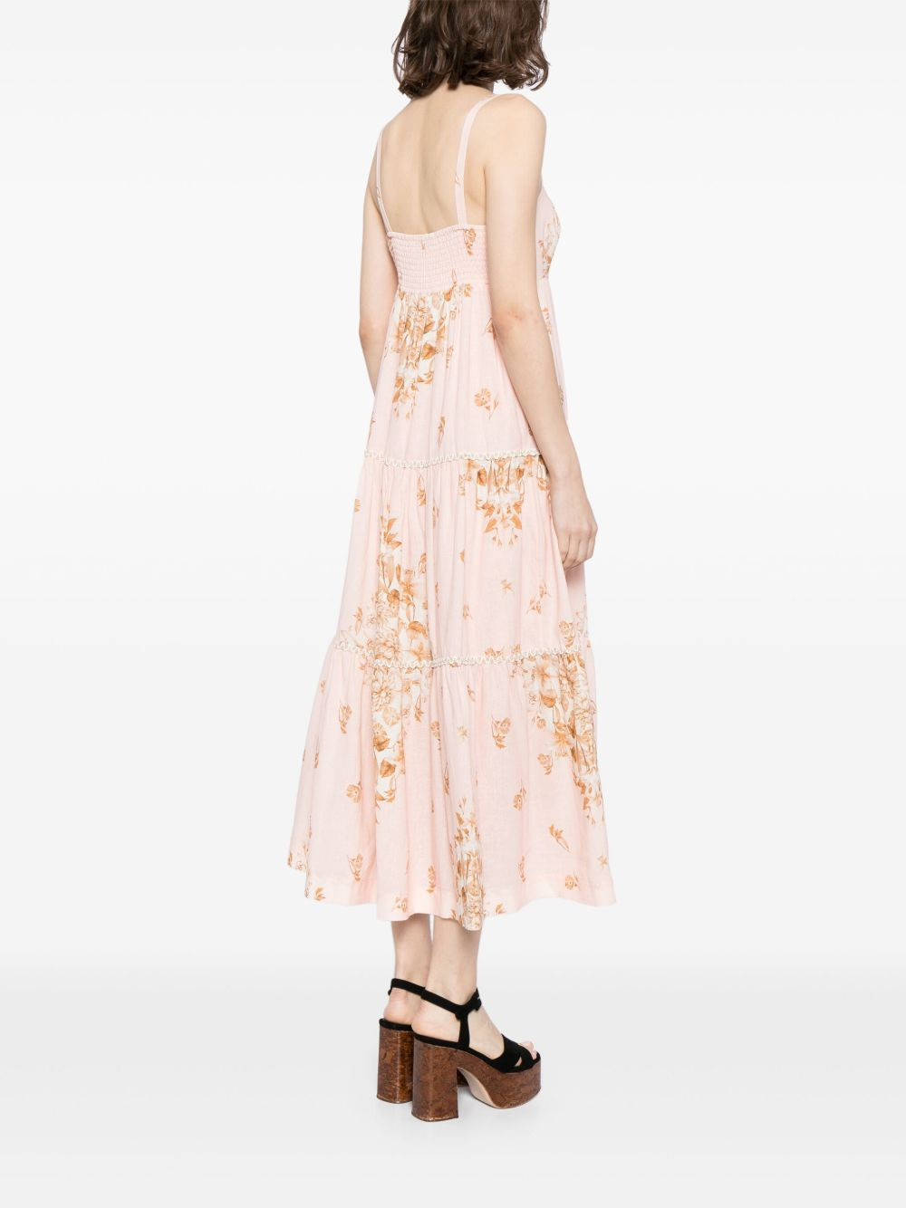 Giorno floral-print dress - 4