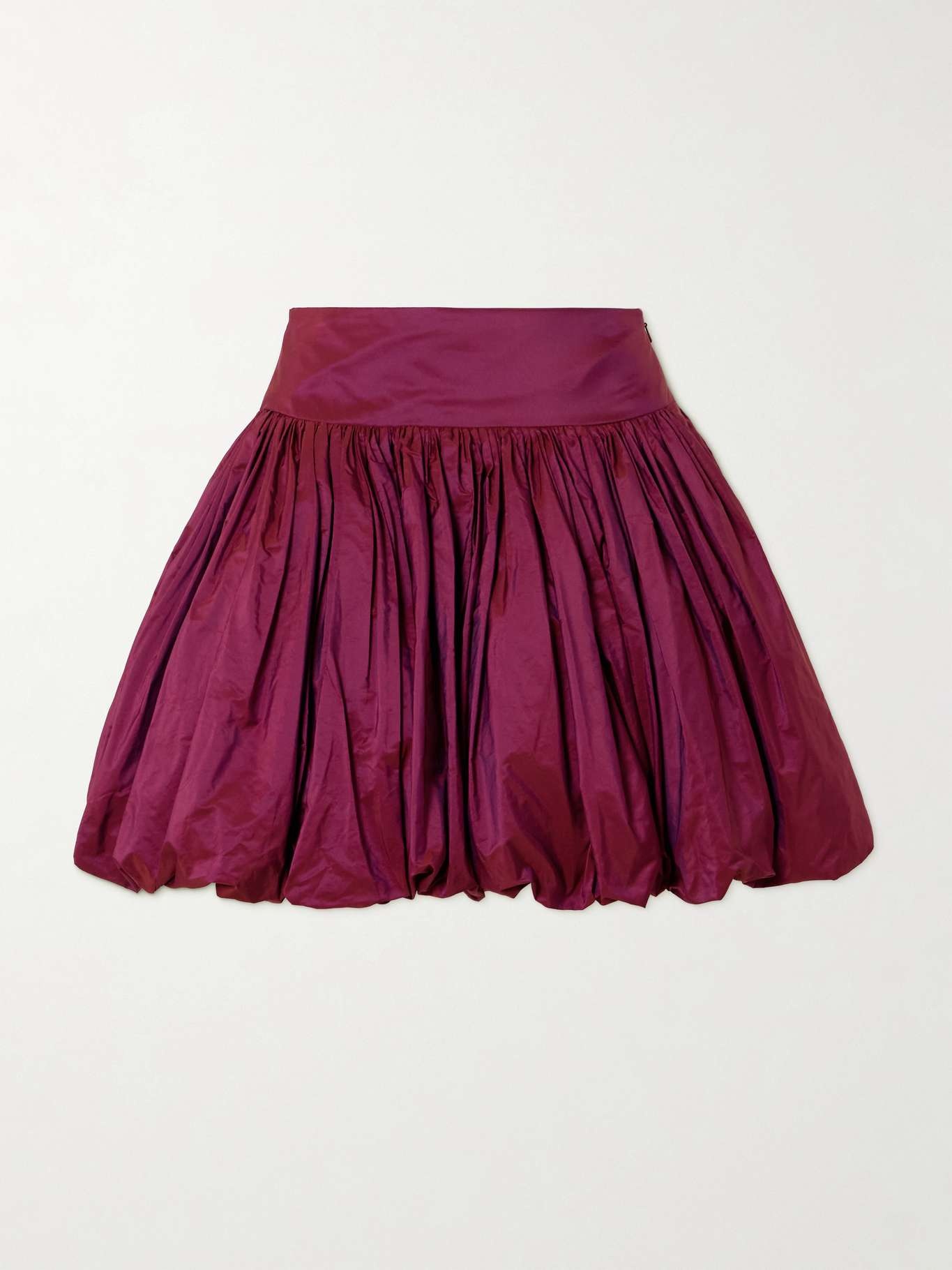 Wilder gathered taffeta mini skirt - 1