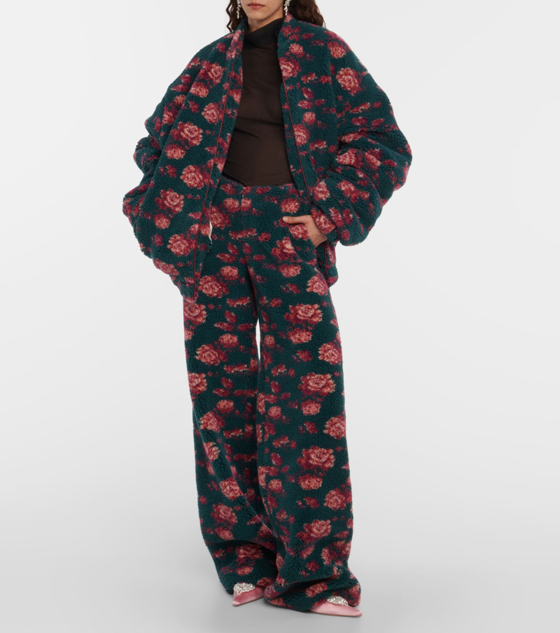 MAGDA BUTRYM Floral teddy jacket outlook