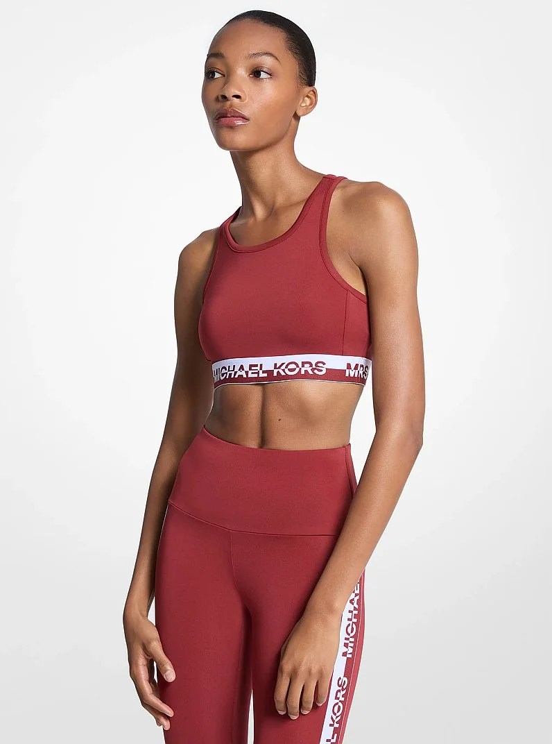 Logo Tape Sports Bra - 1