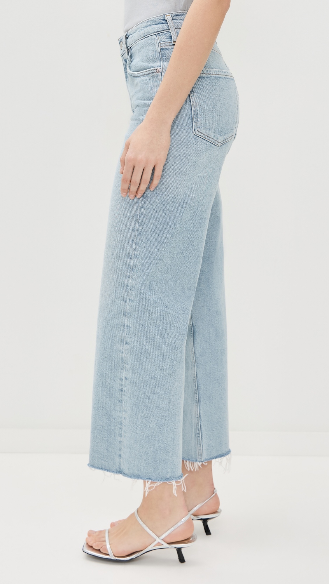 Ren: High Rise Wide Leg Jeans - 3