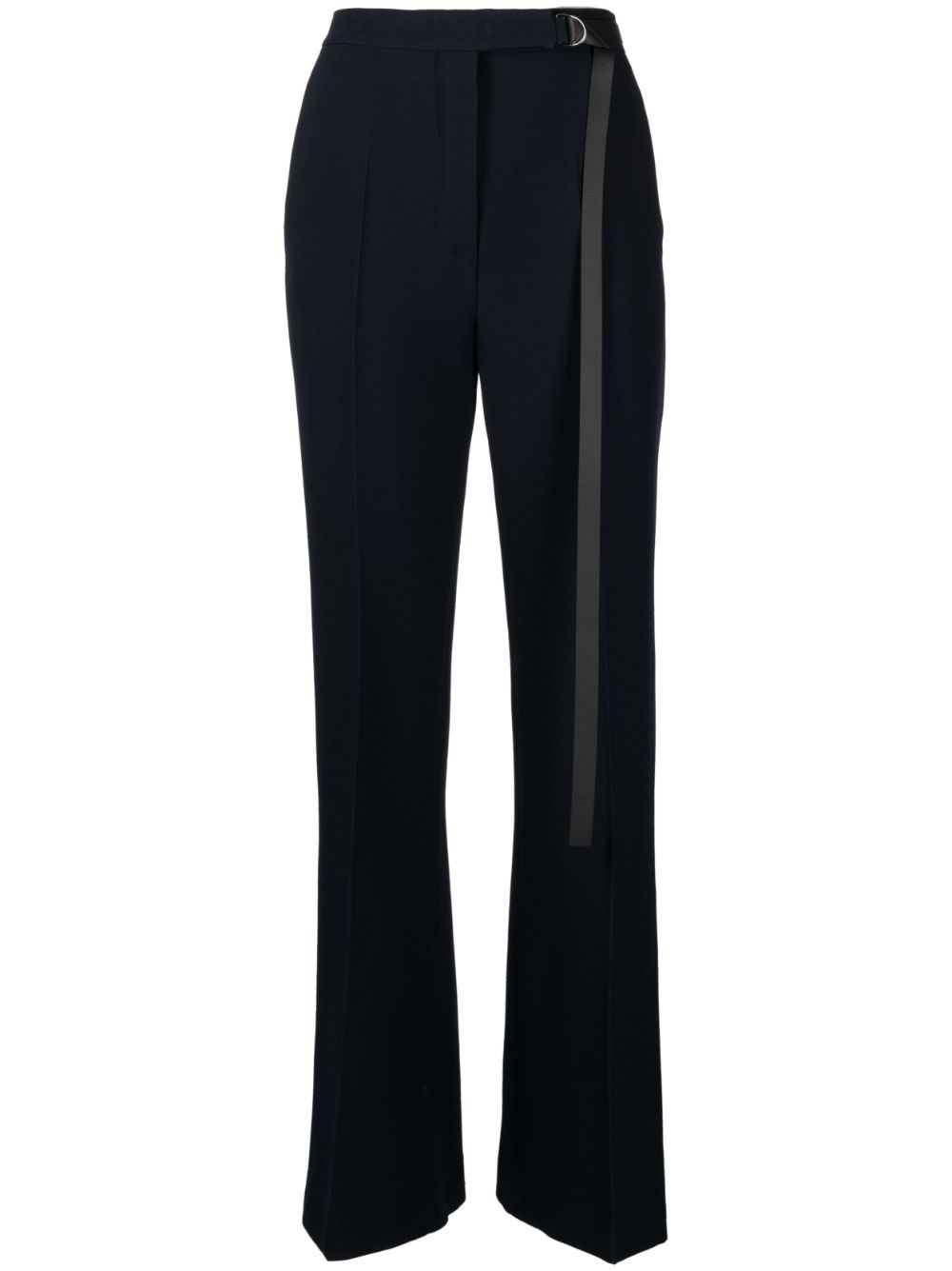 pressed-crease tailored trousers - 1