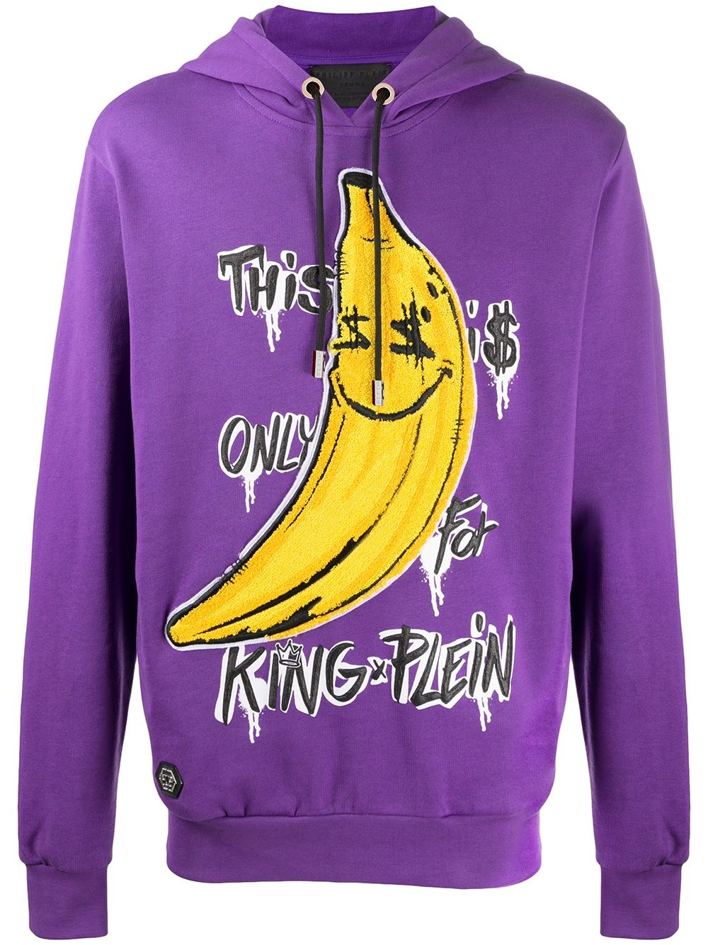 King Plein hooded sweatshirt - 1