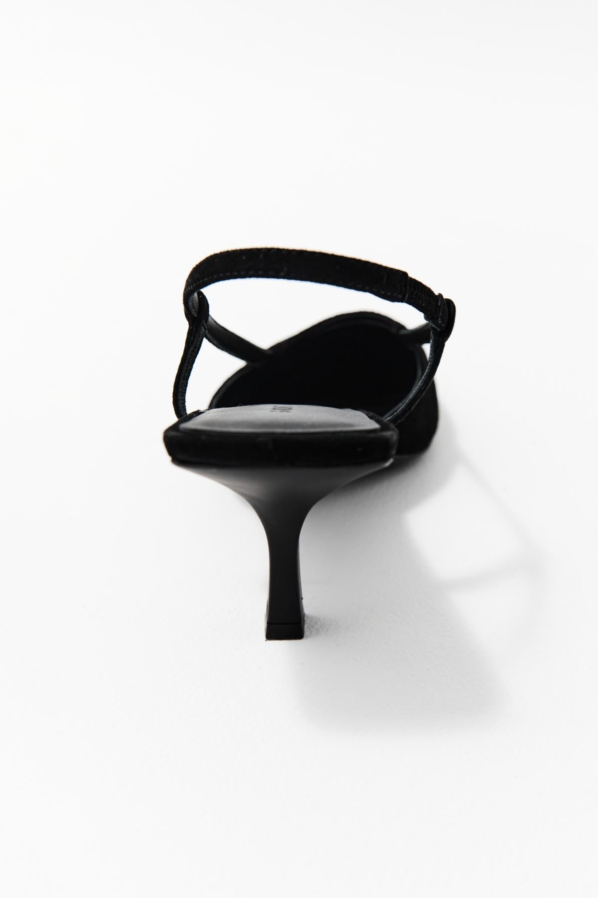 Sling Back Heel - Black - 4