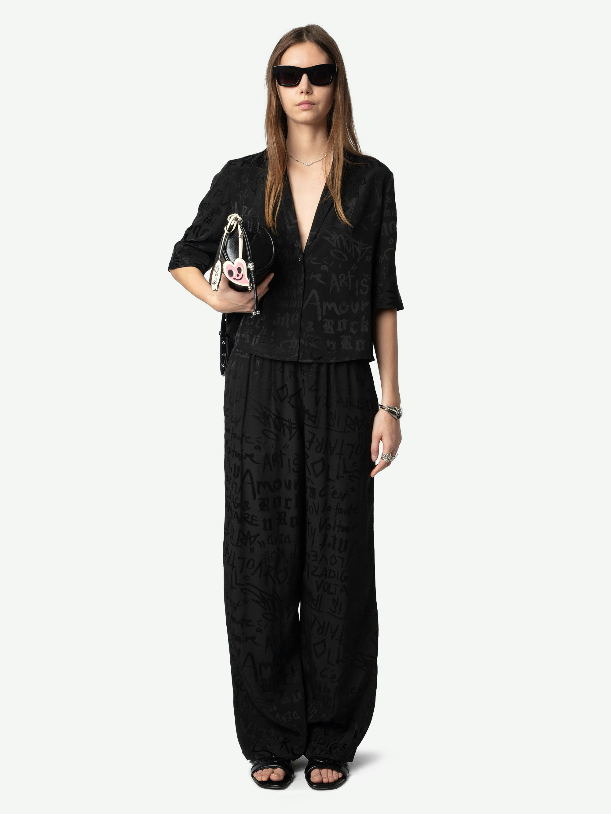 Pin Silk Pants - 2