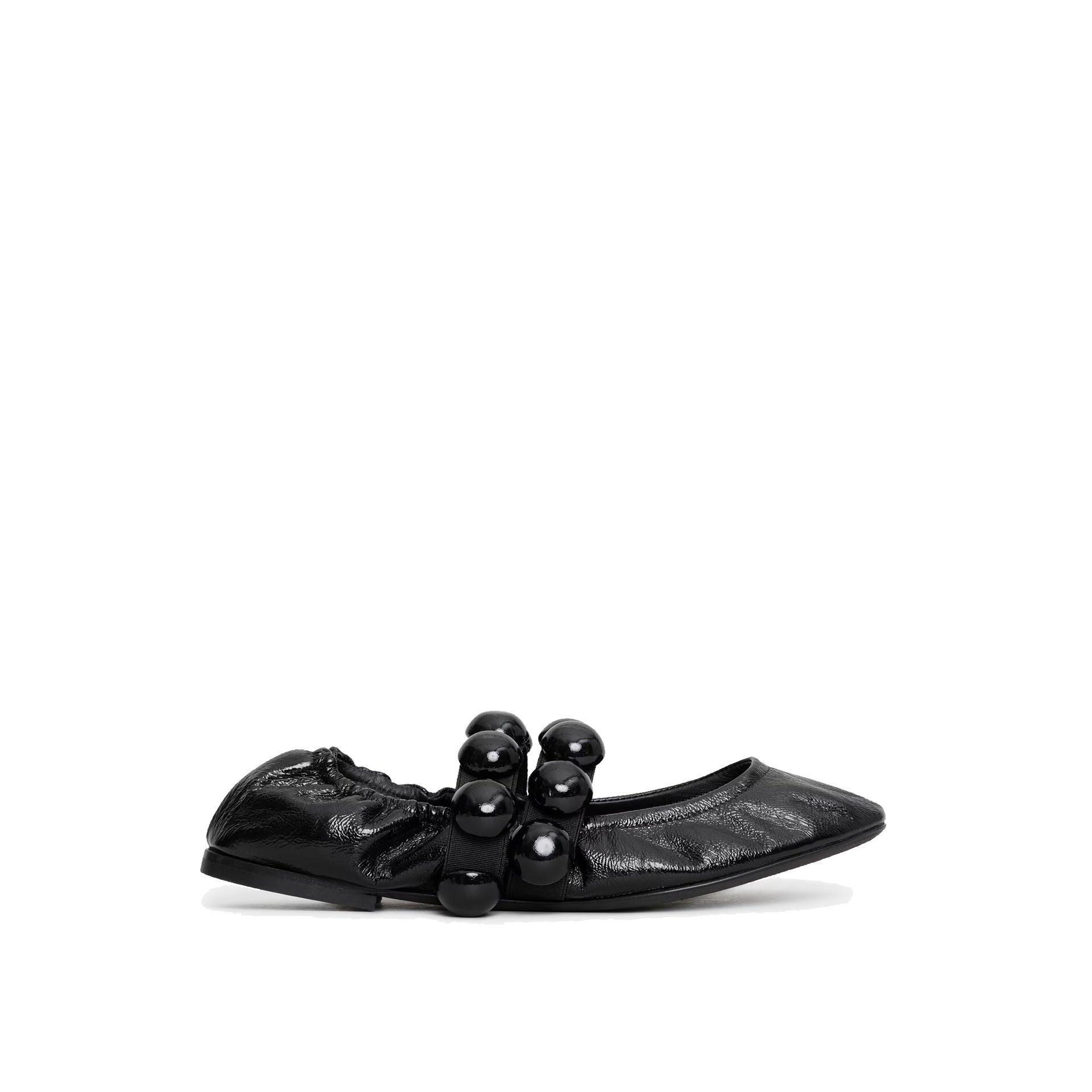 Alaia Sphere Leather Mary Jane Flats Women - 1