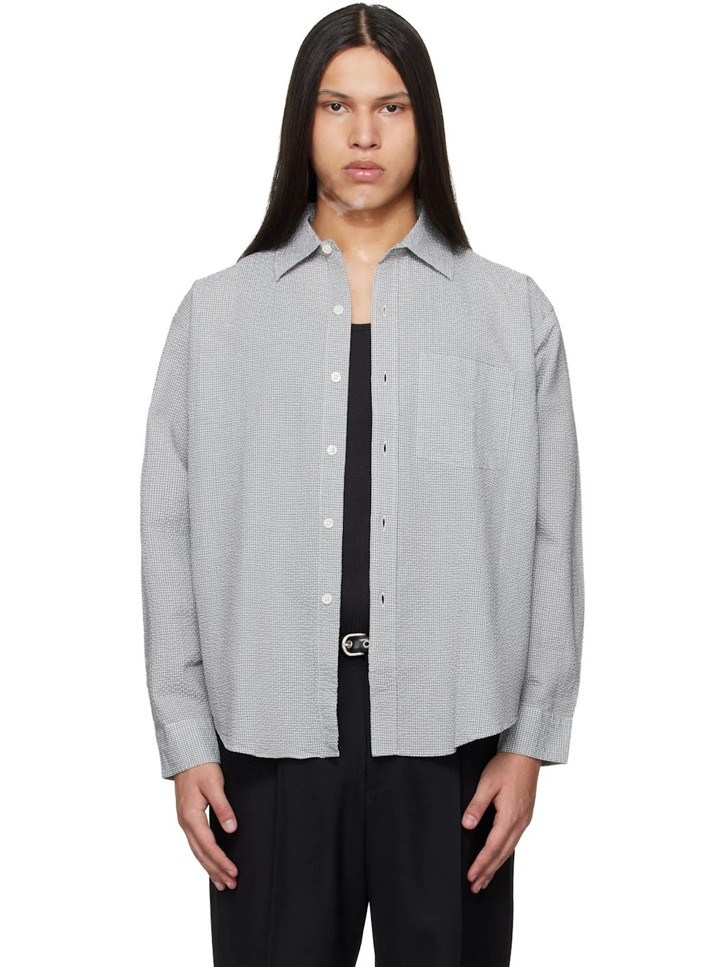 Gray Executive Shirt - 1