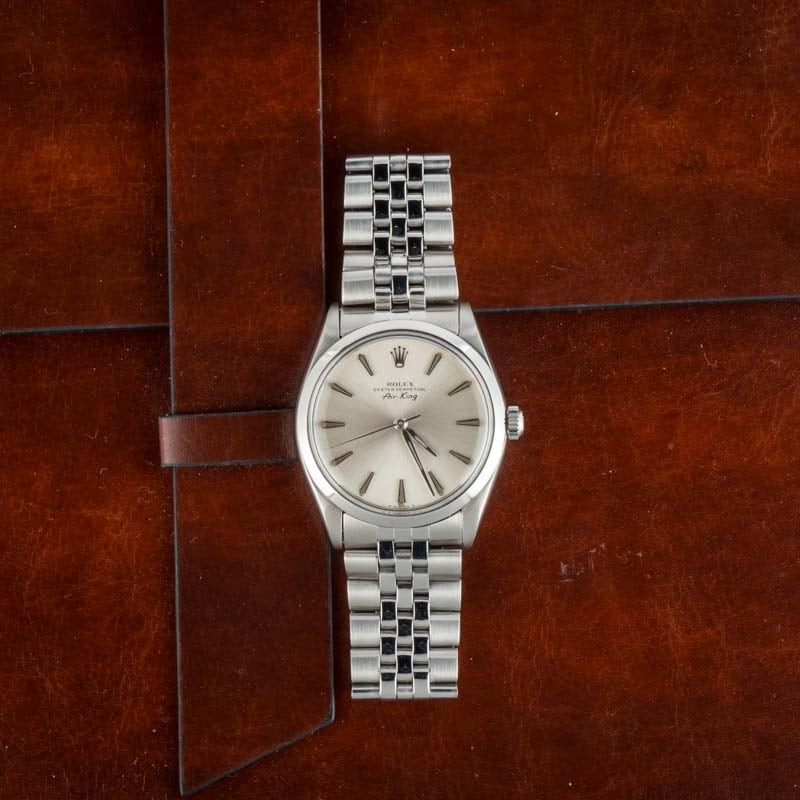 Rolex Air-King 5500 Silver Dial - 6