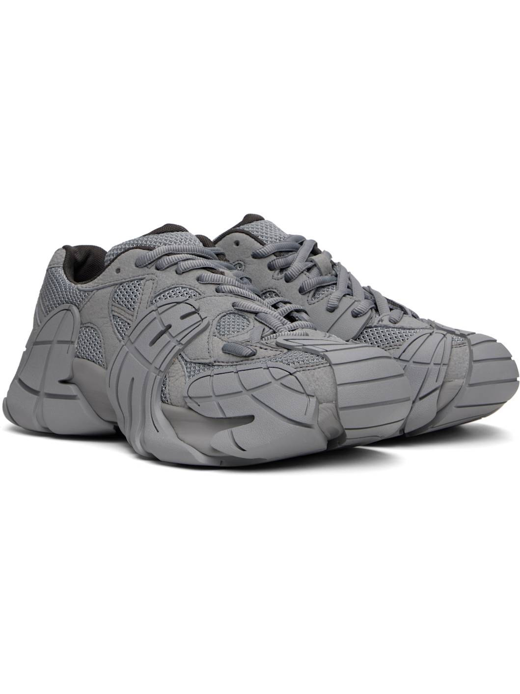 Gray Tormenta Sneakers - 4