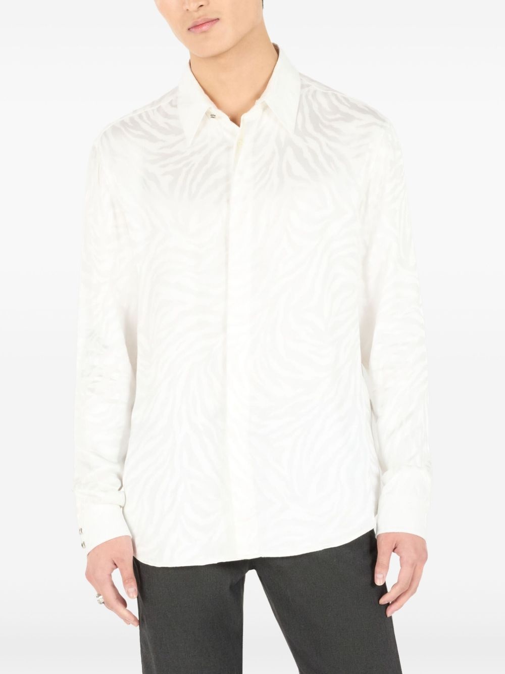 Tiger-print shirt - 2