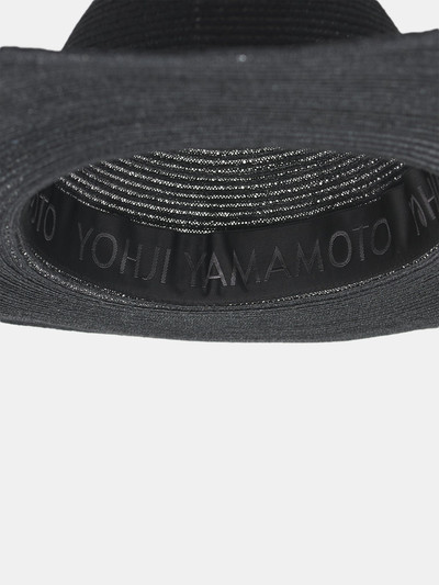 Yohji Yamamoto Asymmetric Braided Hat outlook