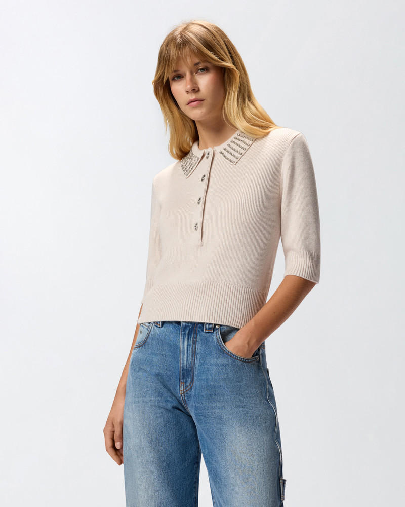 PINKO POLO-STYLE SWEATER outlook