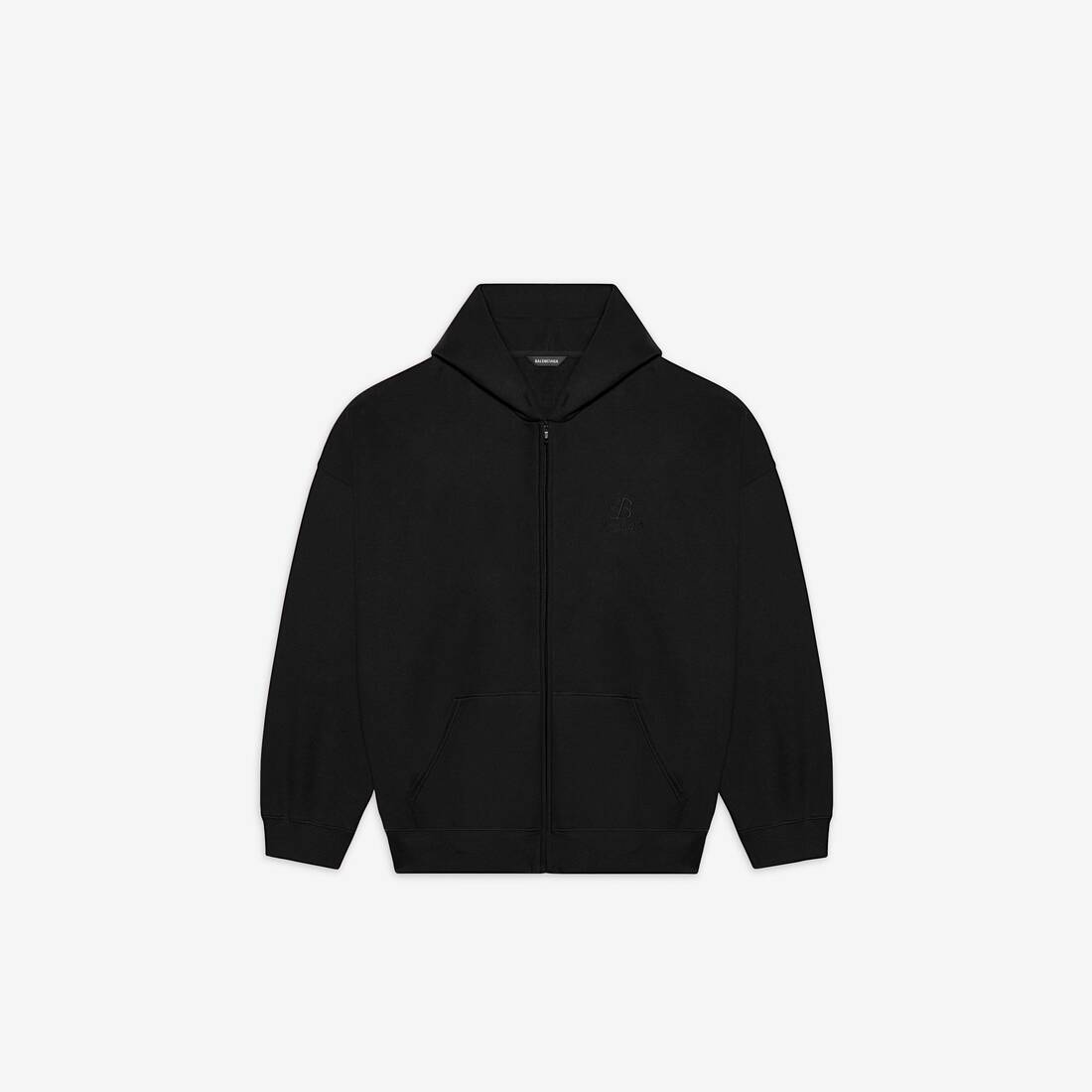 Resorts Zip-up Hoodie in Black - 1