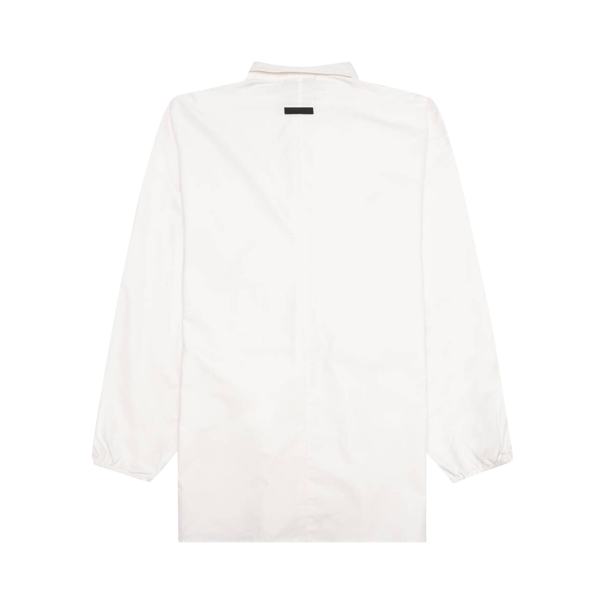 Fear of God Essentials Button Down Shirt 'Cloud Dancer' - 2