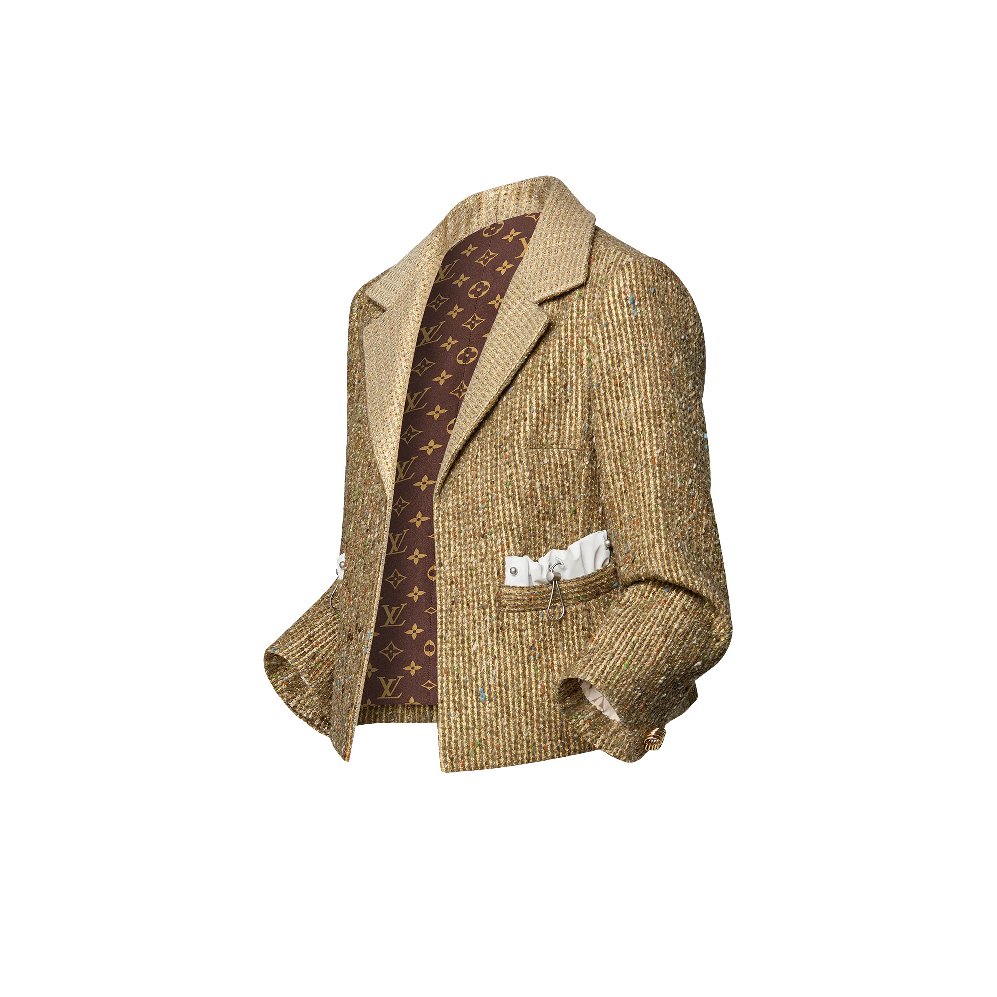 Lurex Tweed Blazer - 2