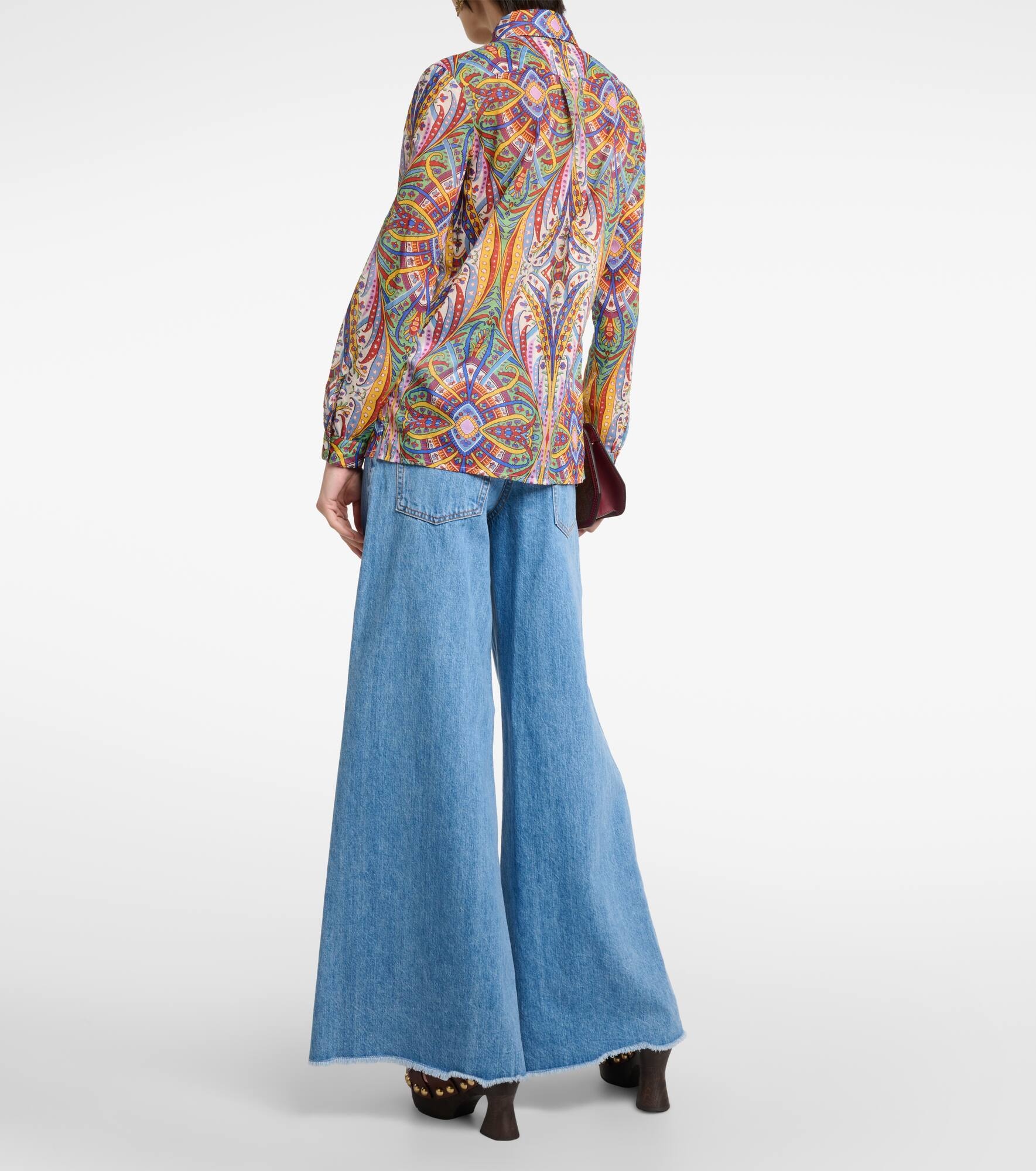 Printed cotton shirt - 3