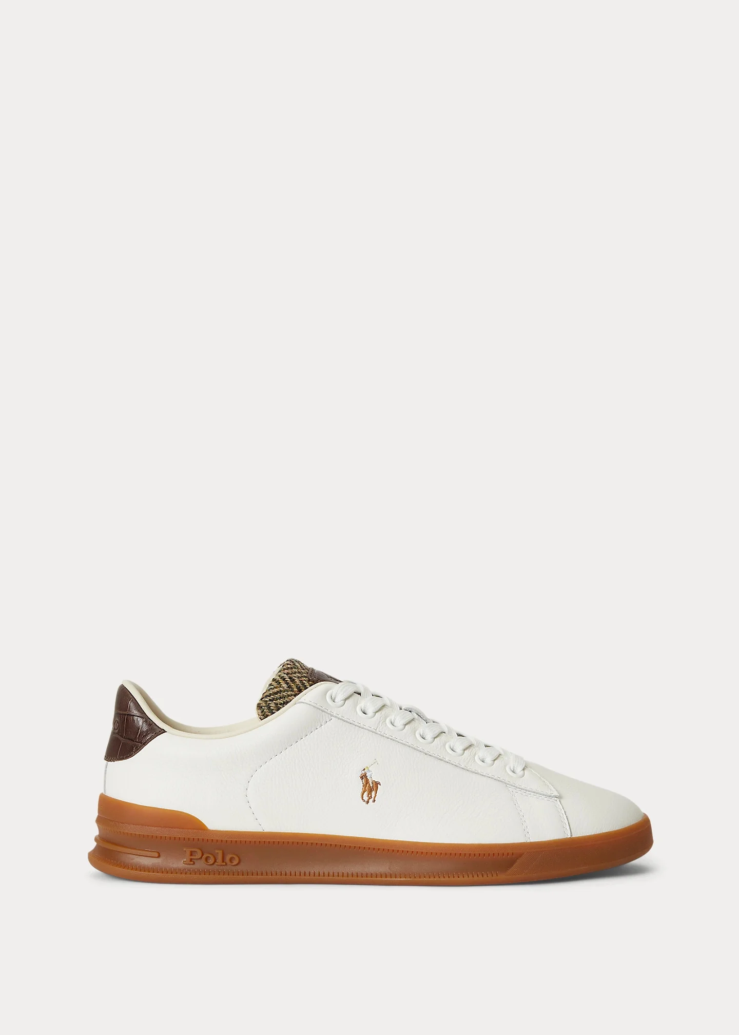 Heritage Court II Leather-Tweed Sneaker - 1