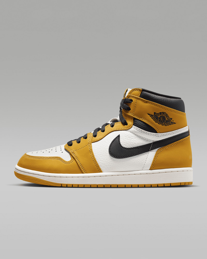 Air Jordan 1 Retro High OG "Yellow Ochre" Men's Shoes - 1
