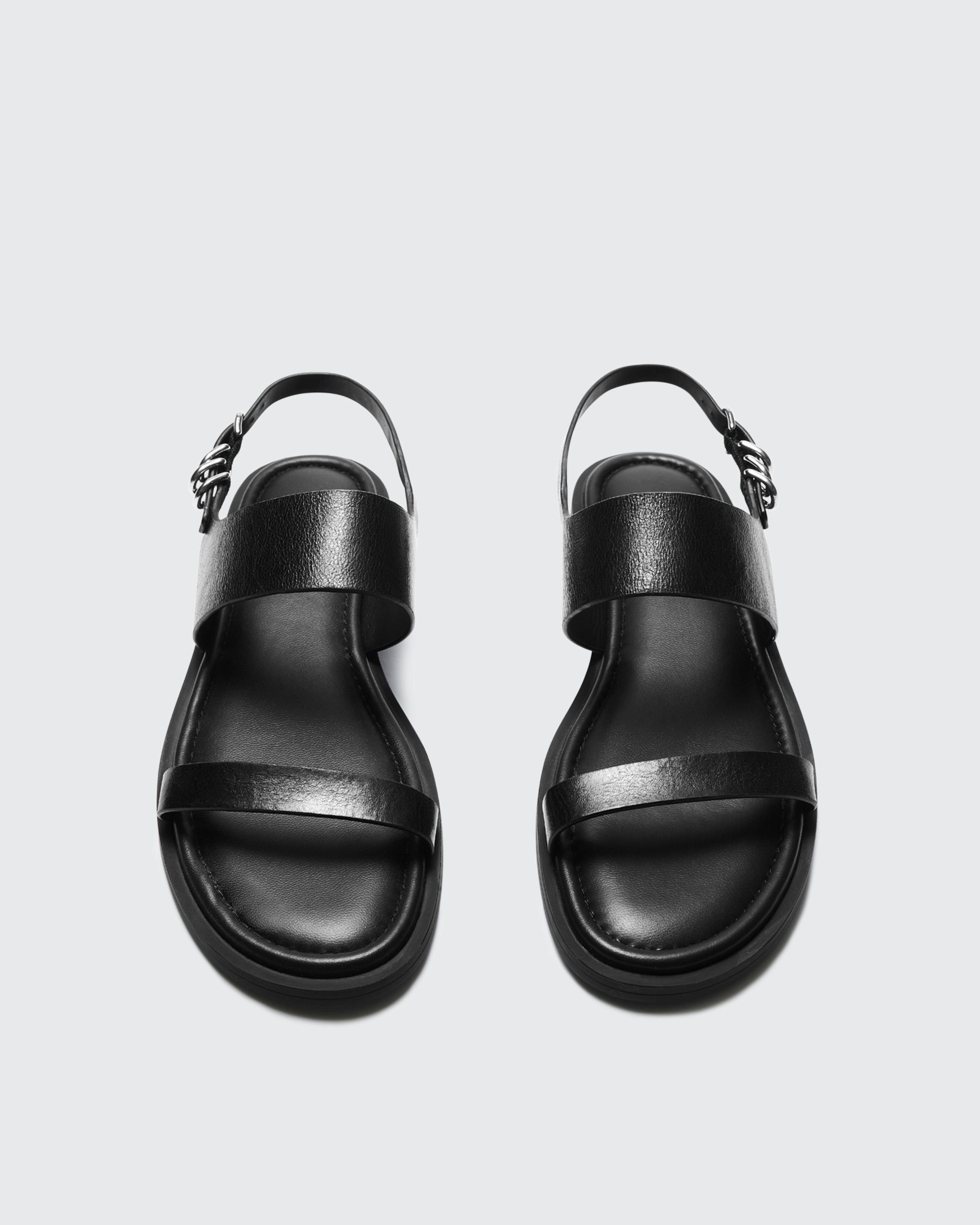 Geo Sandal - Leather
Flat Sandal - 4
