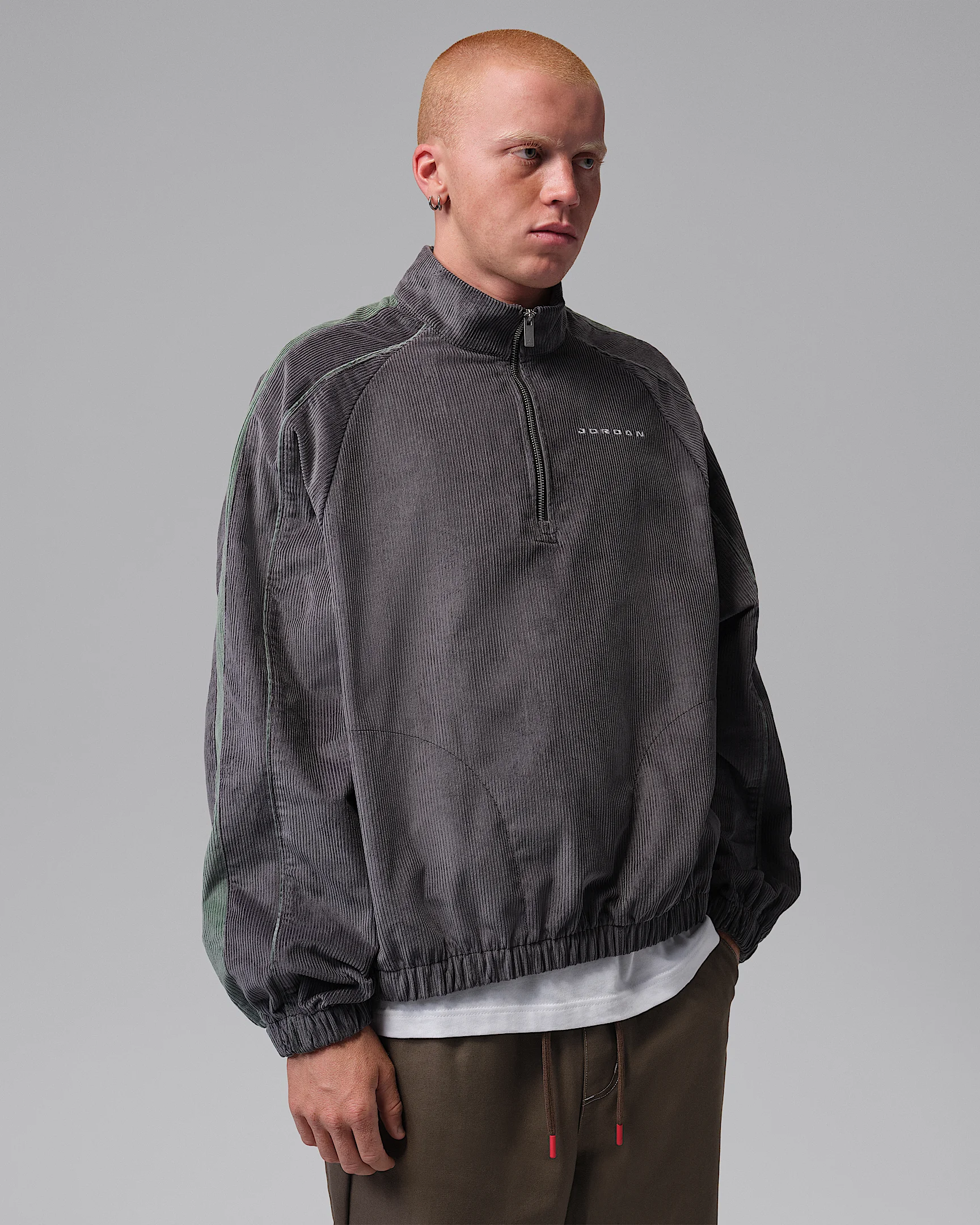 Jordan Flight Men's Corduroy 1/2-Zip Top - 1