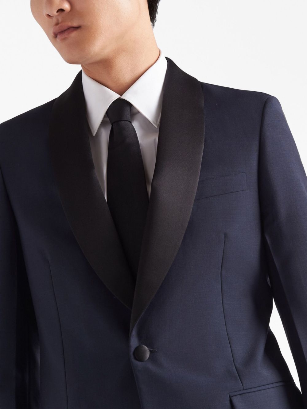 single-breasted wool-mohair tuxedo - 3