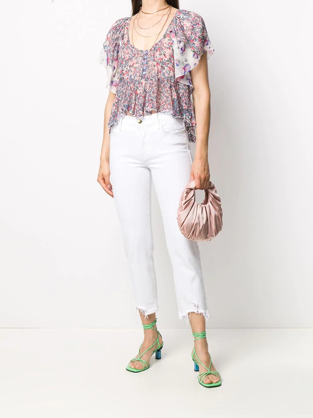 Orace floral-print blouse - 2