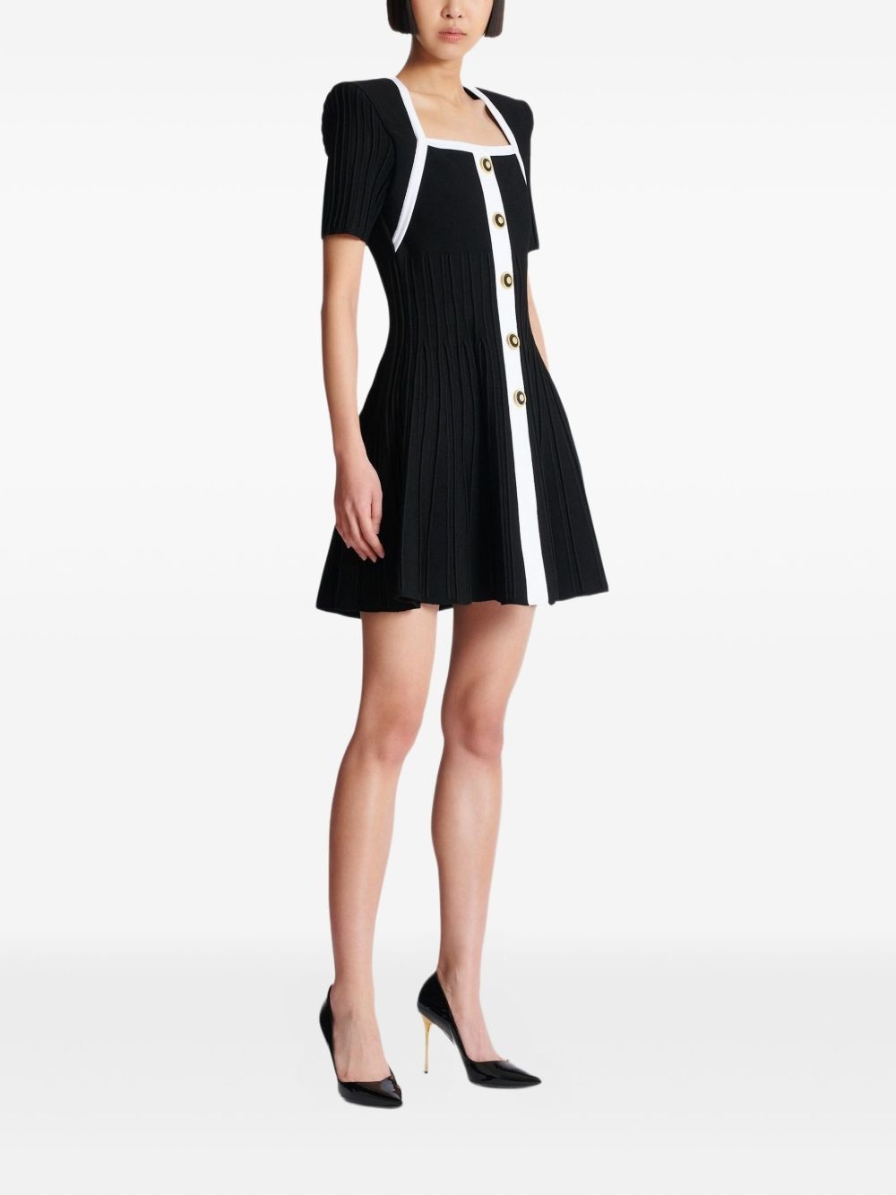 knitted mini dres - 3