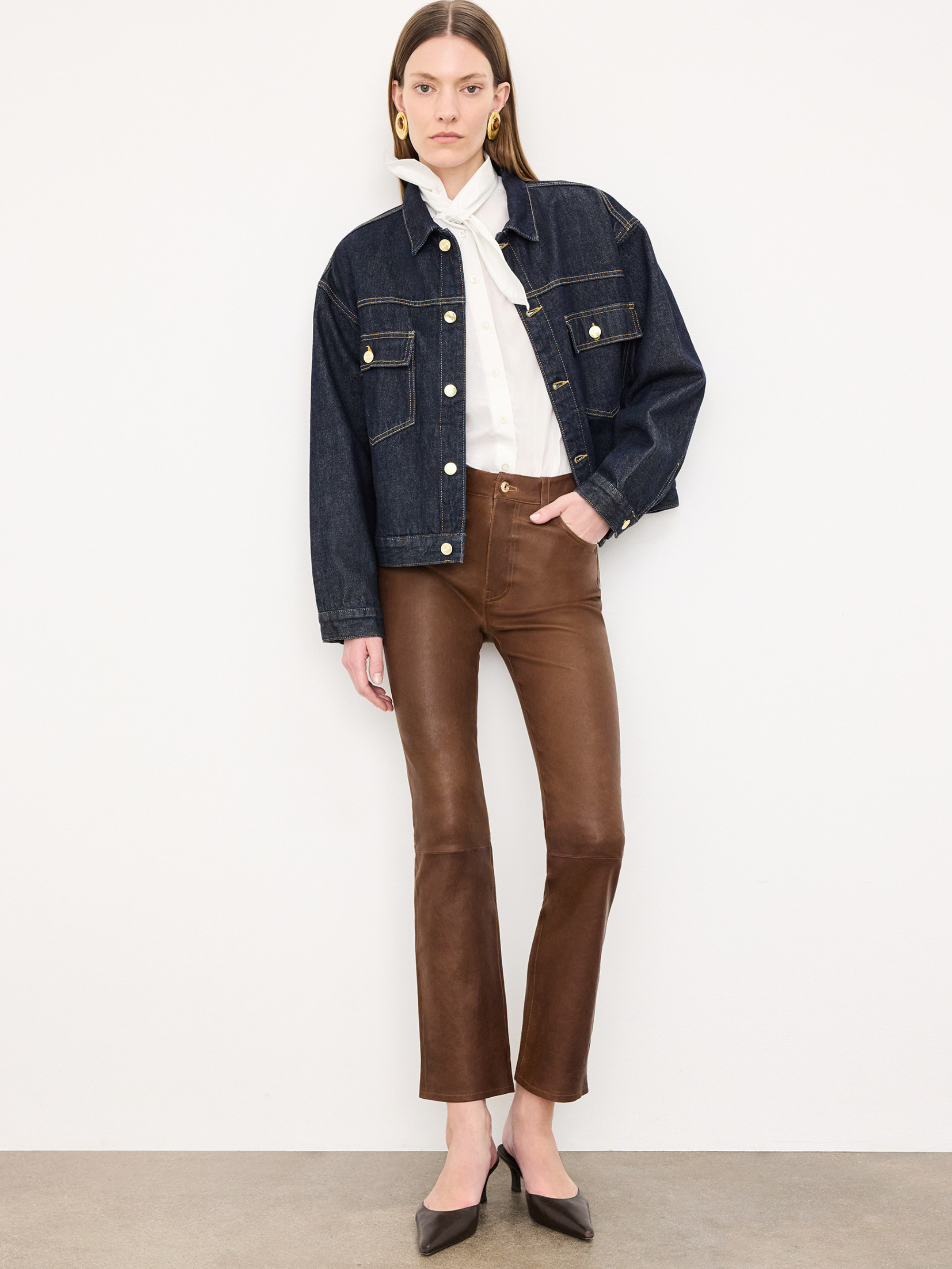 The Boxy Jacket in Rinse - 4