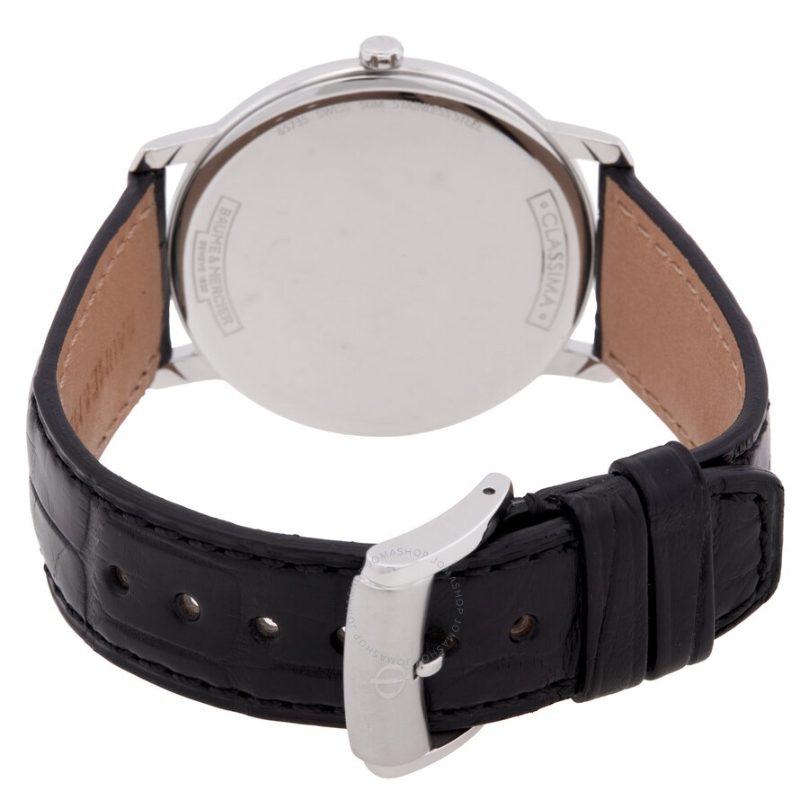 Baume Et Mercier - Baume et Mercier Classima Quartz Black Dial Men's Watch M0A10127 - 3