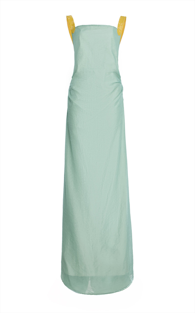 Exclusive Just A Small Gathering Linen-Blend Gown multi 1