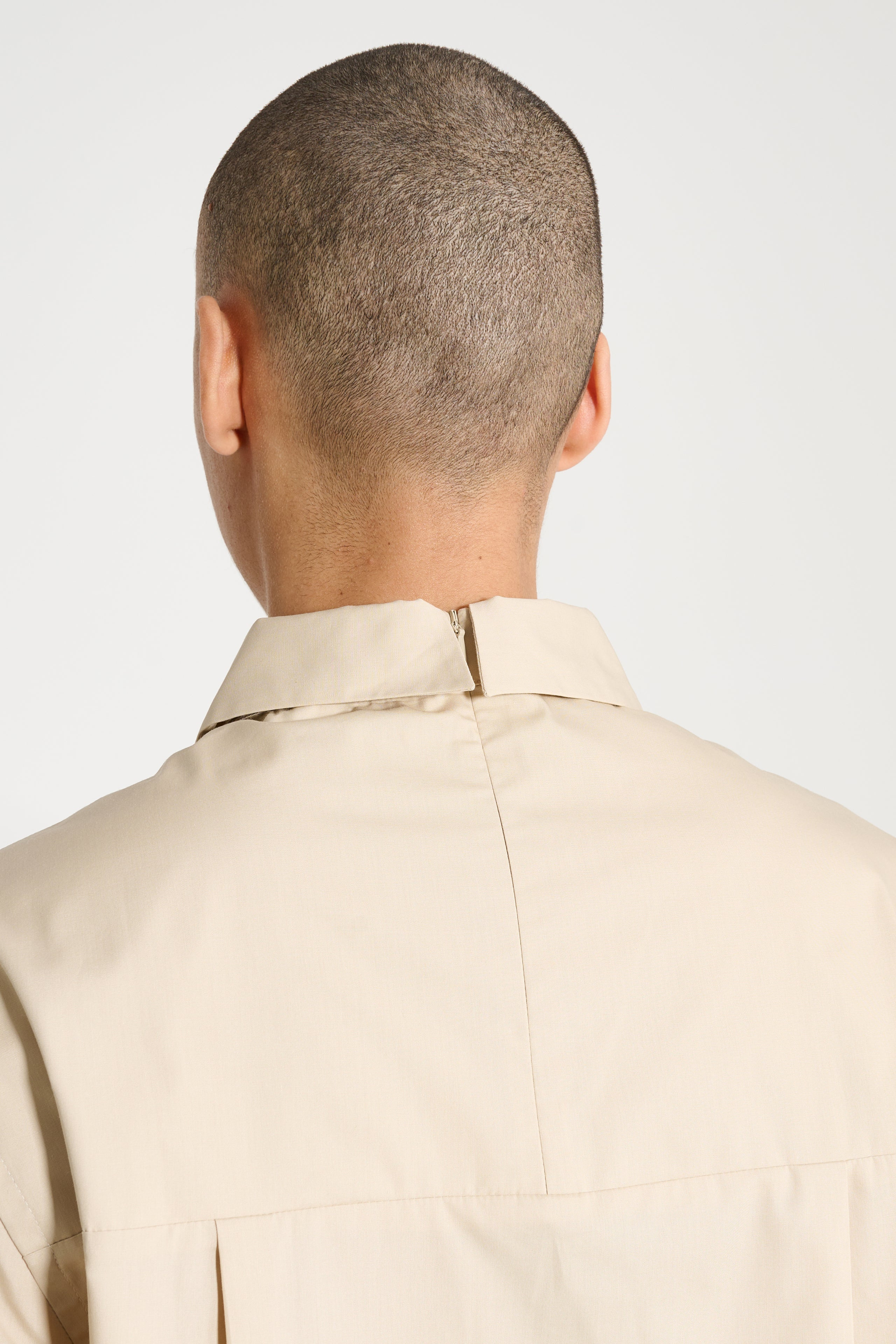 OLLY SHINDER VANISHING TIE SHIRT BEIGE - 7