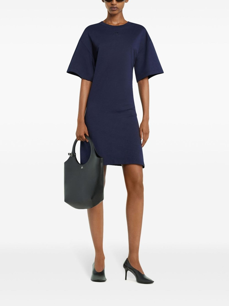 courrèges T-shirt mini dres outlook