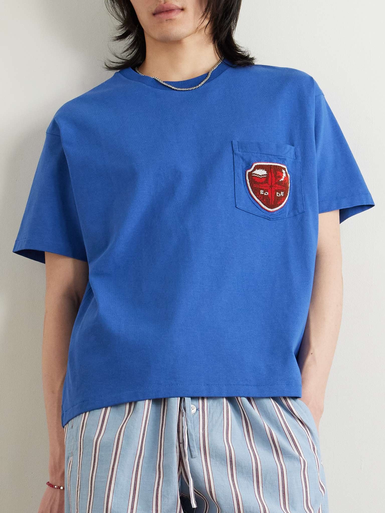 Logo-Embellished Cotton-Jersey T-Shirt - 3