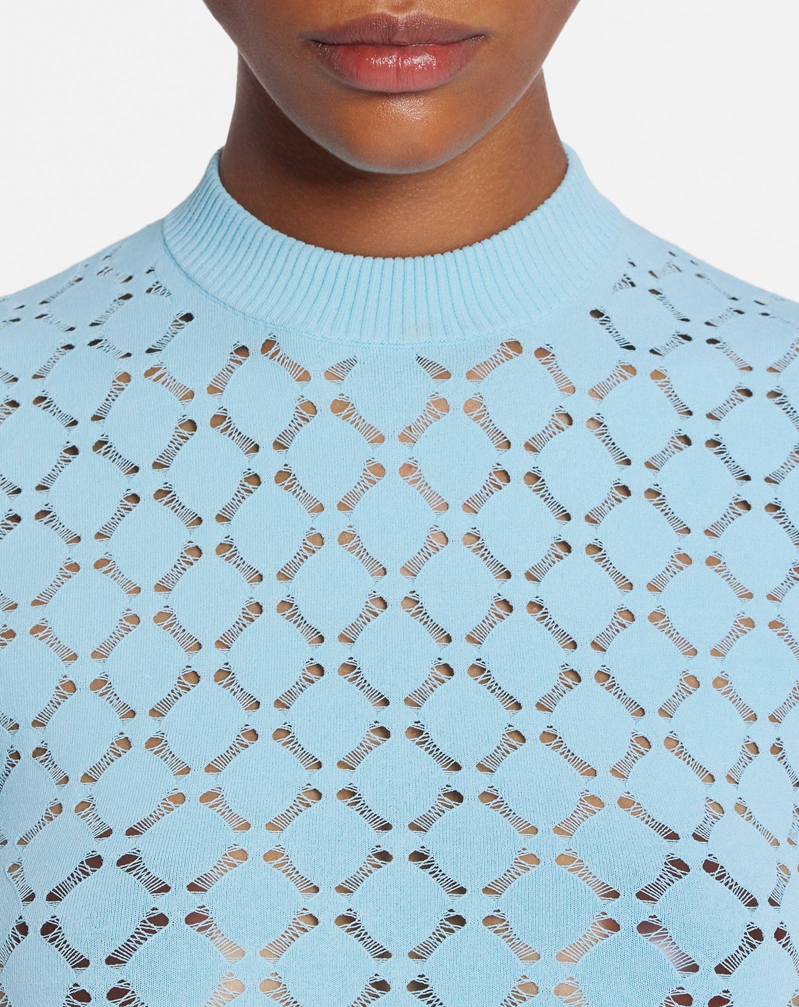 BODYCON LONG-SLEEVED TOP - 5